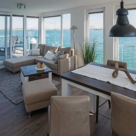Schwimmendes Ferienhaus Hausboot Antares One By Seeblick Ferien Oro Hébergement de vacances *